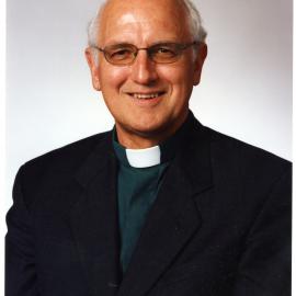 Very Reverend Bruce Hansen, portrait, 2002