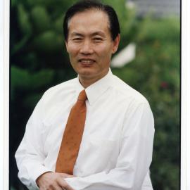 Reverend Paul Kim, portrait, 2001