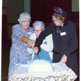 Cutting of the cake, Cromwell Church