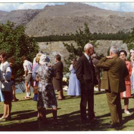 Refreshments in the Cromwell Church, St. John's, grounds