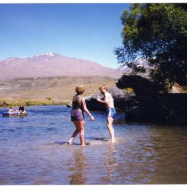 Swimming at Nevis Camp, Cromwell Church, 1993