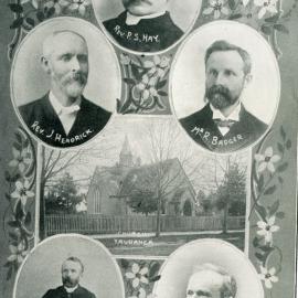 Tauranga Church and early ministers