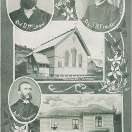 New church and manse, Akaroa