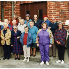 St. Columba walking group, fifth anniversary gathering, 1996