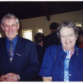 Robert and Brenda McIntosh, portrait, St. Columba, Christchurch