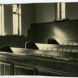"Choir seats," St. Columba, Christchurch