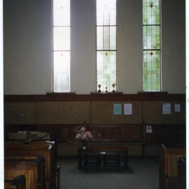 "Rear windows," St. Columba, Christchurch 
