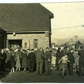 "After service," St. Columba, Christchurch