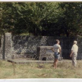 Memorial to Horses, Ford Milton Home, St. Columba picnic, 1986