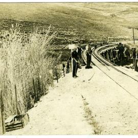 Railway line to Weka Pass
