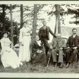 "Mr. and Mrs. Pugh and family" 