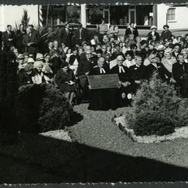 John Knox Church parishioners during centenary celebrations, 1972 