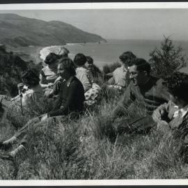 "At Gore Bay, 1952" Christchurch Knox Youth Fellowship