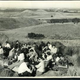 "With Methodists, Glen Roy, 1954" 
