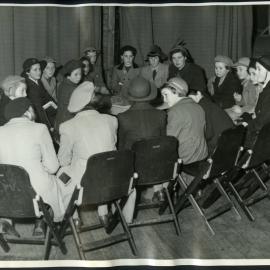 "Gladys Stiles teacher of a class in Knox Hall," Christchurch 