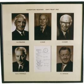 "The original Knox Trust members, 1960s"