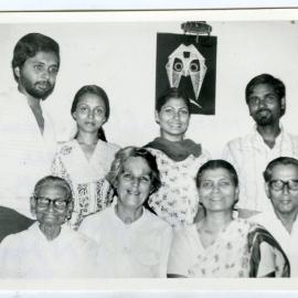 Beryl Howie, J. N. Noel and family, Christian Medical College and Hospital, Ludhiana, portrait