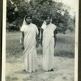 "Florence and Rosie Harnam Singh, 1938"