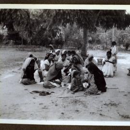 "Sewing Class, 1940," Women's Summer School, Jagadhri