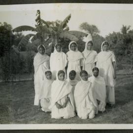 "Senior girls at Boarding School, 1938"