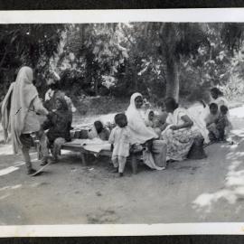 "Sewing Class, Summer School, 1938"