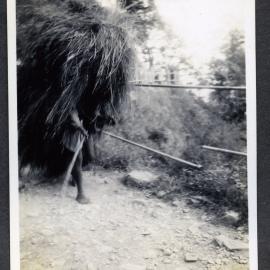 "The Grass Cutter (walking Haystack), Lundour" 