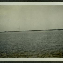"The mouth of the Hooghli," 1935