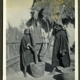 "Husking wheat" 