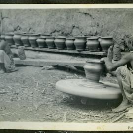 "The potter at work" 
