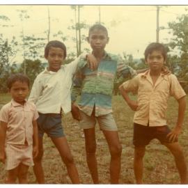 Local Children in the Pacongkong Church Grounds