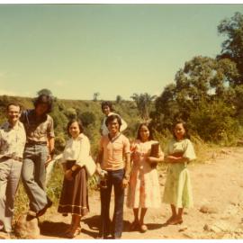 Group Including Robert Patterson on the Road