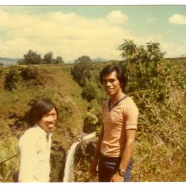 Teddy Liu and Johanes Rante Banu on Hill Ridge