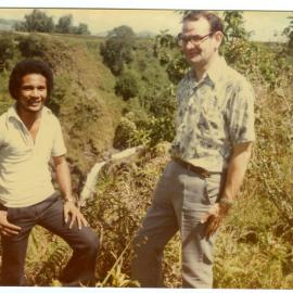 Ekson Tonoro and Robert Patterson on Hill Ridge
