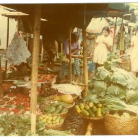 Stall for Vegetables at the Rantepao Market
