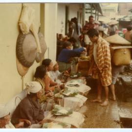 Selling Powdered Halk, at Rantepao Market