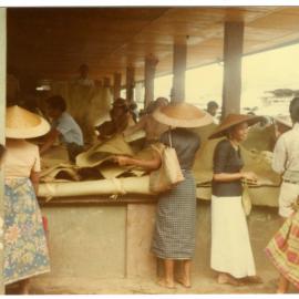 The Mats (tikar) Stall at Rantepao Market