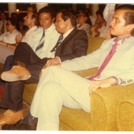 Group in a Hall at the Anniversary Celebrations
