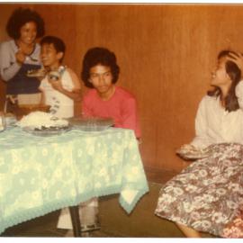 Group Enjoying Food