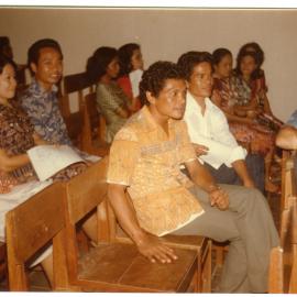 Group of Visitors and Students