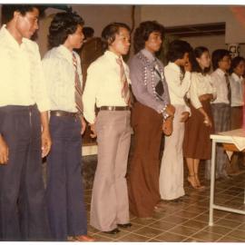 Group of Students Standing in a Hall
