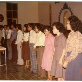 Group of Students Standing in a Hall