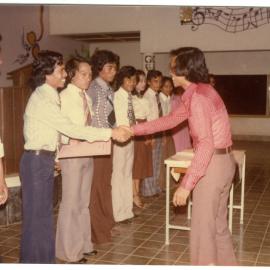Group of Students Standing in a Hall