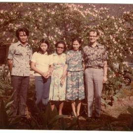 Group Outside Kambodji's Home