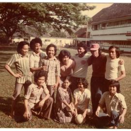 Group of Students at the STT Garden