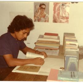 Pieter Kastanya at His Desk