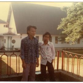 Desmon Kantjai with a Friend