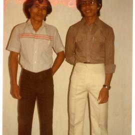 Lukas Sembolayuk and Johanes Rante Banu