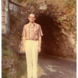 Robert Patterson by the Tunnel