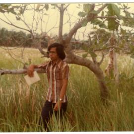 Andarias Outside the Home of Ruben Kapa's Parents