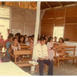 Part of the Morning Congregation at Ujung Lamuru